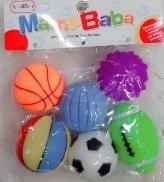 MAMA BABA BALLS 6PCS CHU CHU (BA8-6)