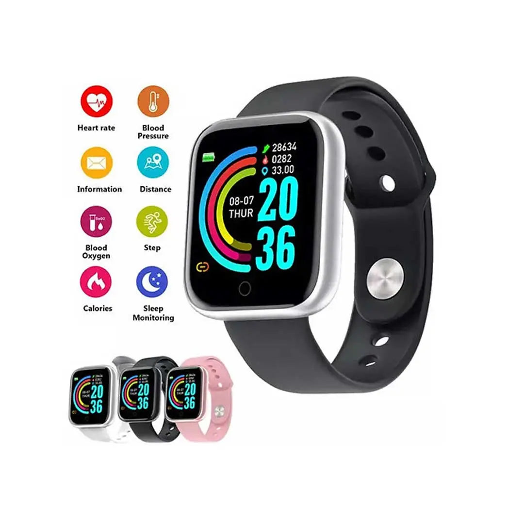 D20 Fitness Bracelet Blood Pressure Bluetooth Heart Rate Monitor