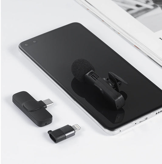 K9 Collar Wireless Microphone Iphone/Android & Type C Supported Wireless Microphone