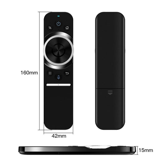 W1S 2.4G Air Mouse Remote Control Built-in 6-Axis Gyroscope Sensor for Android Tv Box