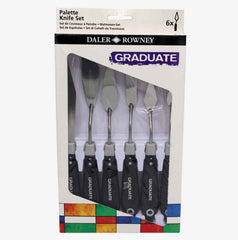 DALER ROWNEY GRADUATE PALETTE KNIVES SET OF 6