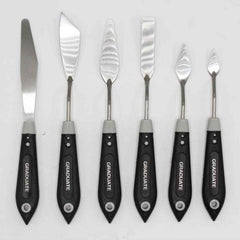 DALER ROWNEY GRADUATE PALETTE KNIVES SET OF 6