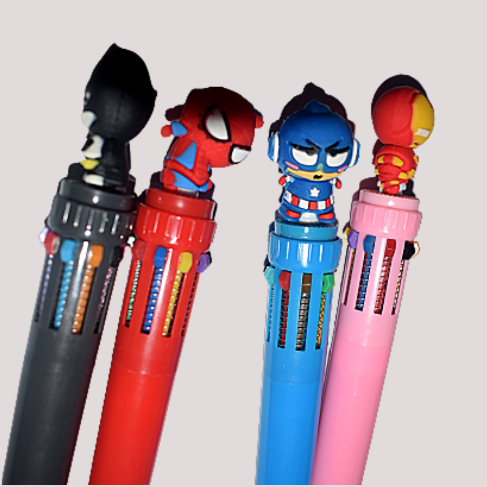 Avengers Multi Color Ball Pen (1018)