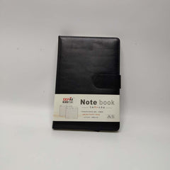 Black Leather Notebook (A5) DP.7825