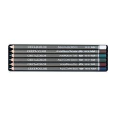 Cretacolor Watercolor Graphite Pencils Set Of 6 Pcs-school2office.com-art accessories,art supplies,drawing pencil,new