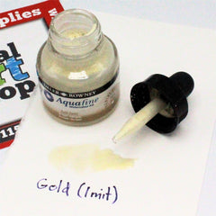 Daler Rowney Aquafine Watercolor Ink Gold 29.5ML