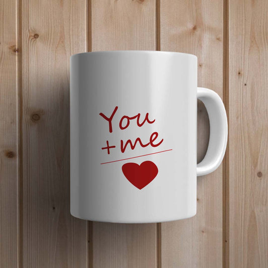 You + Me Statement Mug