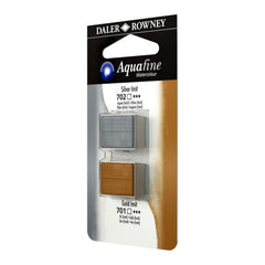 Daler Rowney Aquafine Watercolour Half Pan Set Of 2-school2office.com-art supplies,paints and mediums,watercolor