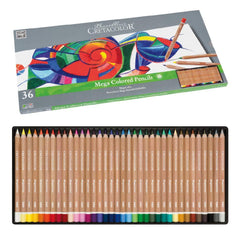 Cretacolor Megacolor Pencils In Tin Box Set