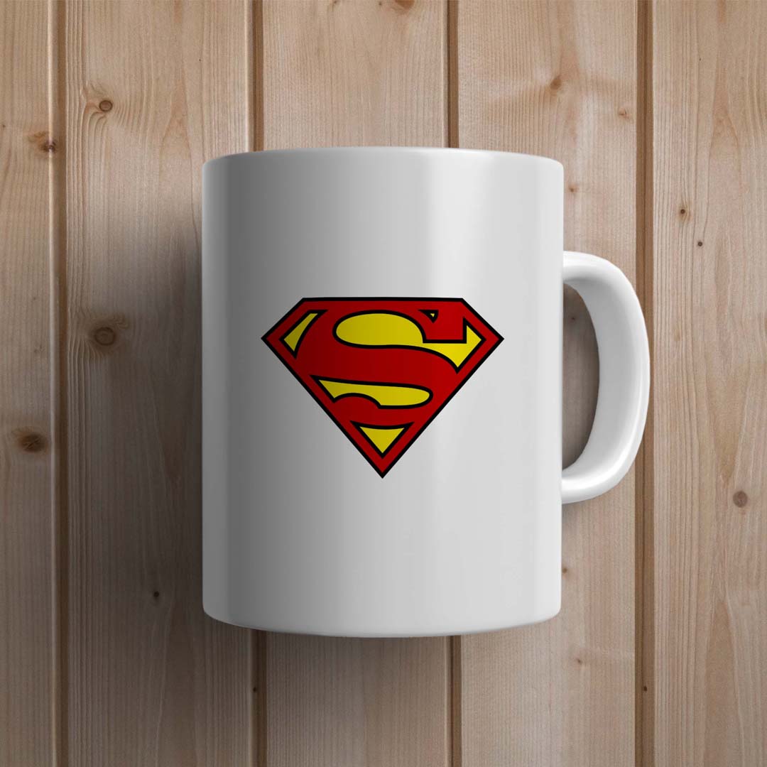 Superman Logo Design Mug