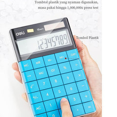 Deli E1589 Modern Soft Calculators 12-digit