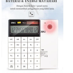 Deli E1589 Modern Soft Calculators 12-digit