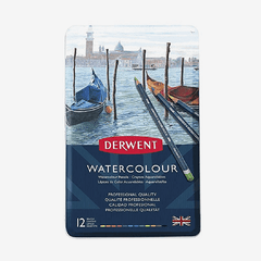 Derwent Watercolour Pencil Tin Pack