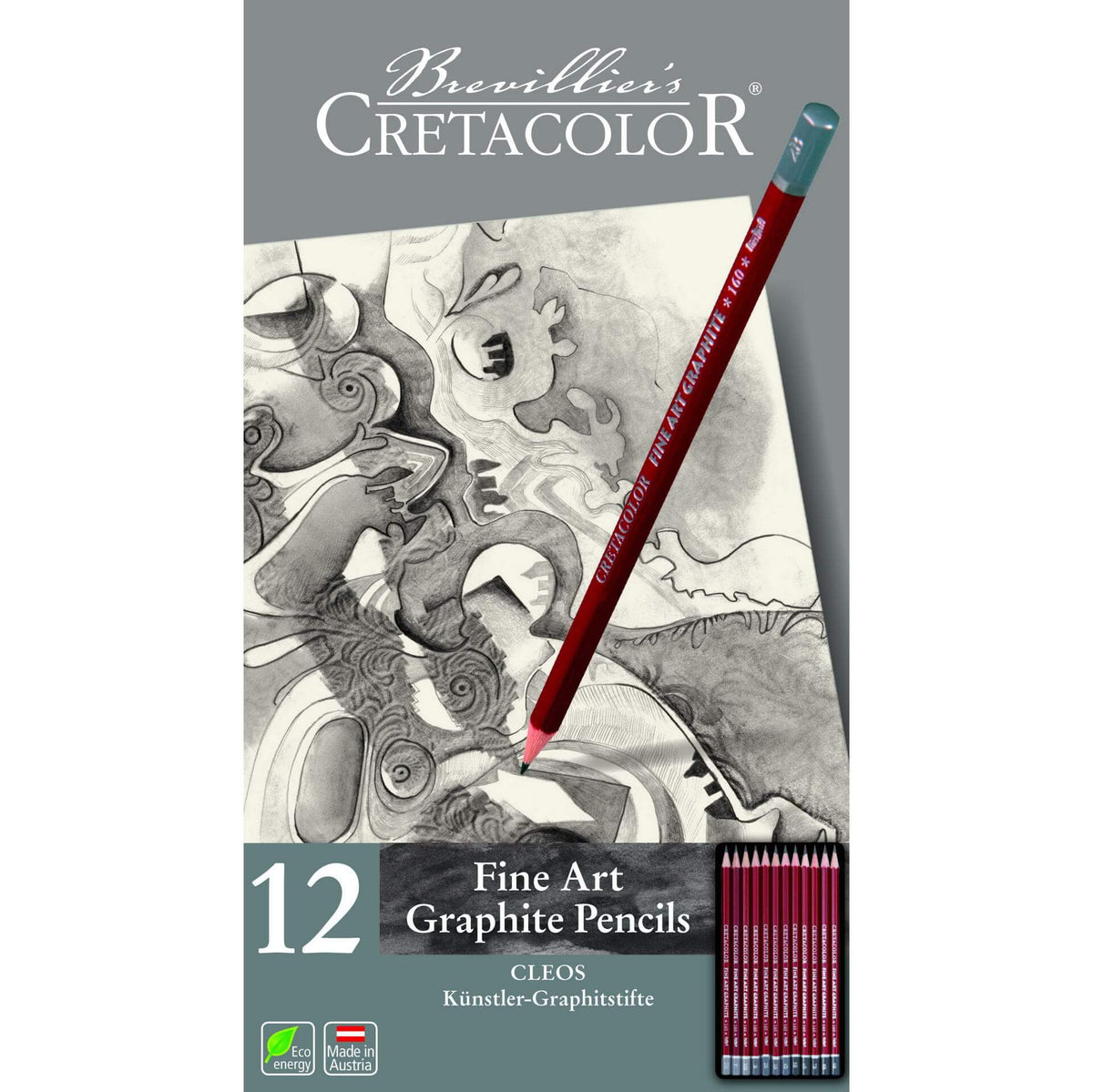 Cretacolor Fine Art Graphite Pencils Set