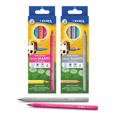 Lyra Giant Neon Color Pencils Set of 6 pcs