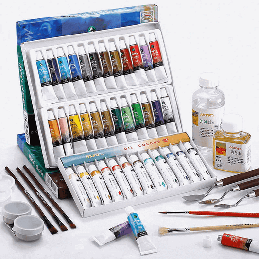 MARIES Oil Painting Color 12ml 24Pcs No. O-2024B