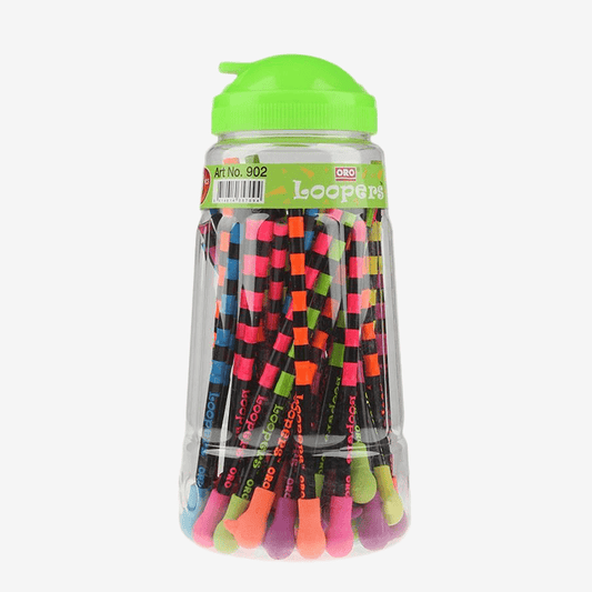 Oro Loopers HB Lead Pencil Jar 48 Piece