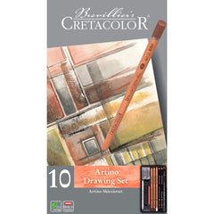 Cretacolor Artino Drawing Set of 10Pcs