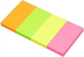 D2-4 Stationery Stick Note Pad 4 Strip