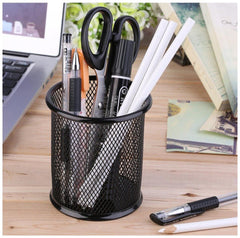 Metal Mesh Round Pen Stand