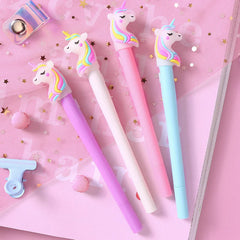 Unicorn Gel Pen With Light